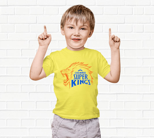 Chennai super Kings - CSK IPL T-Shirts for Kids
